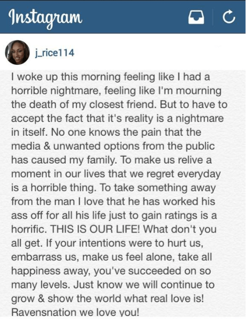 Ray Rice Instagram