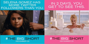 Big Short Selena Gomez
