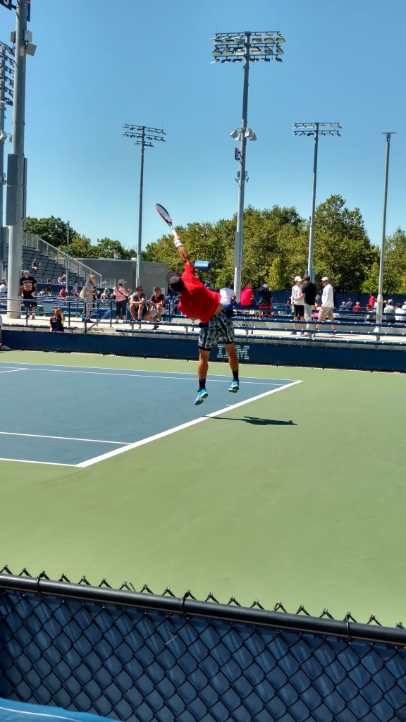 US Open Action Shot 2